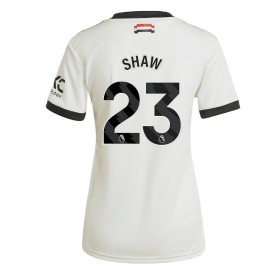 Manchester United Luke Shaw #23 Tredje skjorte til dame 2024-25 Kortermet